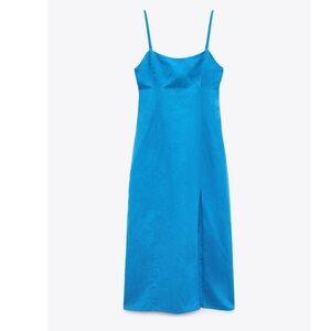 Zara Blue Midi Dress